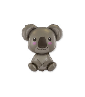 Mylar Koala Baby MiniShape h12" pack 5pcs