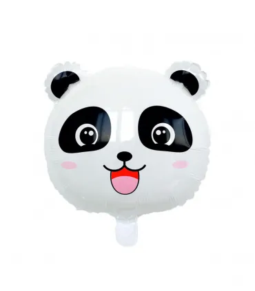 Mylar Panda Head w18" 1pc