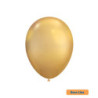 12" Cromato Shiny Light Gold 18kt Rocca Decorator Line Latex Balloons bag of 50pcs
