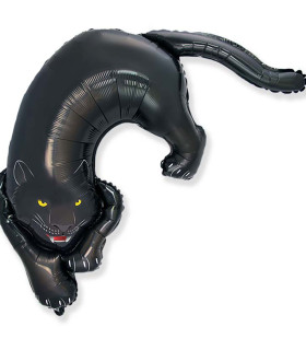 Mylar Pantera Black SuperShape h42" 1pc