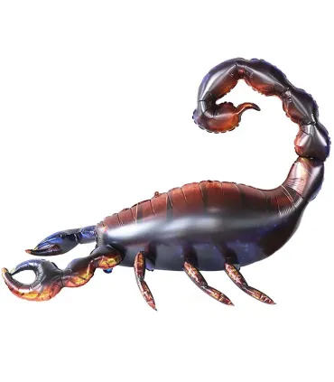 Mylar 4D Scorpion SuperShape h"50 1pc