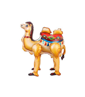Mylar 4D Camel Beige SuperShape h19" 1pc