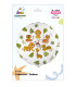 Mylar Jungle Round 18" 1pc