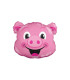 Mylar Pig Head MiniShape w14" pack 5pcs