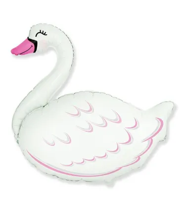 Mylar Swan SuperShape w32" 1pc