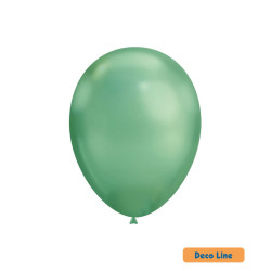 12" Cromato Shiny Green 262 Rocca Decorator Line Latex Balloons bag of 50pcs