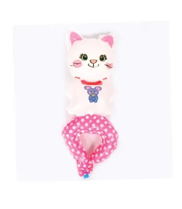 Mylar White Cat Bracelet pack. 10pcs