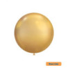 18" Cromato Shiny Light Gold 18kt Rocca Decorator Line Latex Balloons bag of 20pcs
