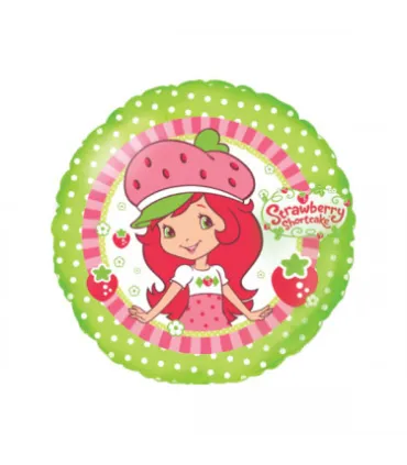 Mylar Strawberry Shortcake Round 18" 1pc