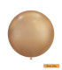 18" Cromato Shiny Gold 24kt Rocca Decorator Line Latex Balloons bag of 20pcs