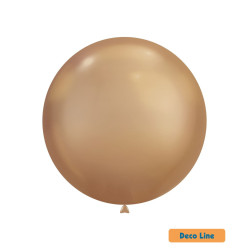 18" Cromato Shiny Gold 24kt Rocca Decorator Line Latex Balloons bag of 20pcs