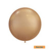 18" Cromato Shiny Gold 24kt Rocca Decorator Line Latex Balloons bag of 20pcs
