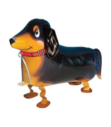 Mylar Dachshund Pet Walker w28" 1pc