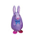 Mylar Rabbit Lavender Pet Walker h24" 1pc