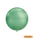 18" Cromato Shiny Green 262 Rocca Decorator Line Latex Balloons bag of 20pcs