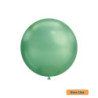 18" Cromato Shiny Green 262 Rocca Decorator Line Latex Balloons bag of 20pcs