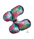 Mylar Butterfly Tiffany Pink Holographic SuperShape h30" 1pc