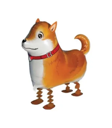 Mylar Shiba Pet Walker w24" 1pc