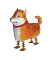 Mylar Shiba Pet Walker w24" 1pc