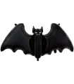 Mylar Black SuperShape Bat 1pc