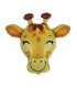 Mylar Giraffe Head SuperShape h31" 1pc