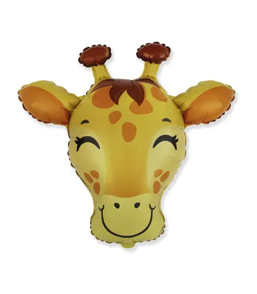 Mylar Giraffe Head SuperShape h31" 1pc