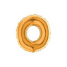 7" Number 0 Gold bag of 5pcs