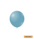 5" Steel Blue 254 Rocca Decorator Line Latex Balloons bag of 100pcs