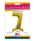 30" Standing Number 7 Gold bag of 1pc