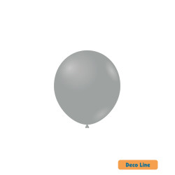 5" Anthracite Grey 215 Rocca Decorator Line Latex Balloons bag of 100pcs