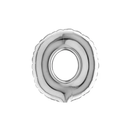 30" Standing Number 9 Silver bag of 1pc
