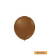 5" Cocoa 237 Rocca Decorator Line Latex Balloons bag of 100pcs