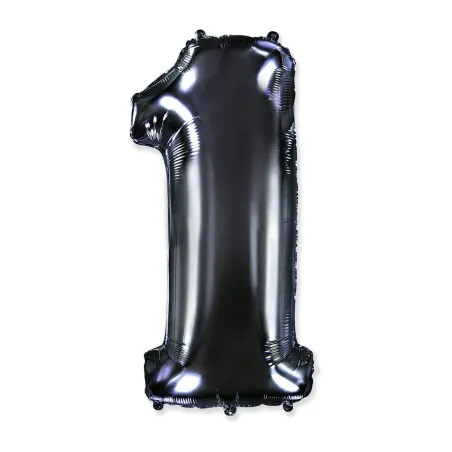 40" Number 1 Black bag of 1pc