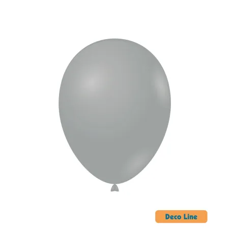 12" Anthracite Grey 215 Rocca Decorator Line Latex Balloons bag of 50pcs