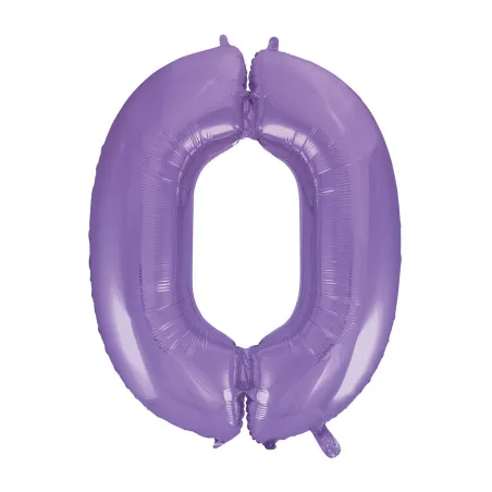 40" Number 0 Lilac bag of 1pc