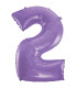 40" Number 2 Lilac bag of 1pc