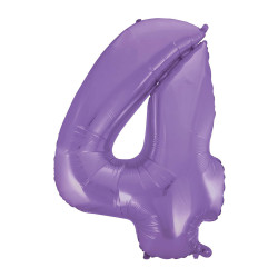 40" Number 4 Lilac bag of 1pc