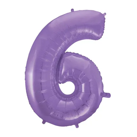 40" Number 6 Lilac bag of 1pc