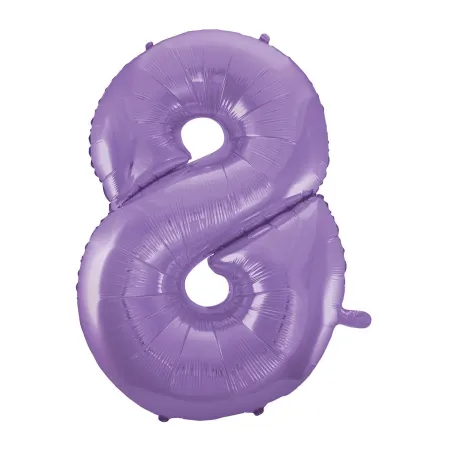 40" Number 8 Lilac bag of 1pc