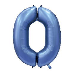 40" Number 0 Periwinkle bag of 1pc
