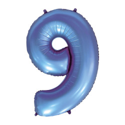 40" Number 9 Periwinkle bag of 1pc