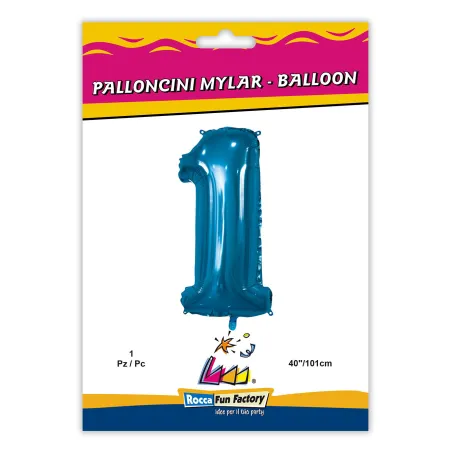 40" Number 1 Blue bag of 1pc