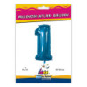 40" Number 1 Blue bag of 1pc