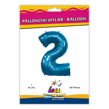 40" Number 2 Blue bag of 1pc