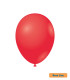 12" Scarlet Red 201 Rocca Decorator Line Latex Balloons bag of 50pcs
