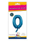 14" Number 0 Blue bag of 1pc