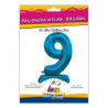 30" Standing Number 9 Blue bag of 1pc