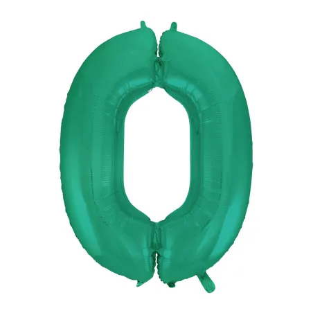 40" Number 0 Aquamarine bag of 1pc