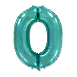 40" Number 0 Green bag of 1pc