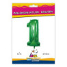 40" Number 1 Green bag of 1pc
